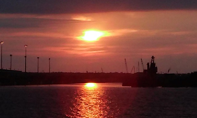 Free Ocean Sunset photo and picture