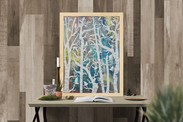 Gemälde, Innere, Acryl Malerei
