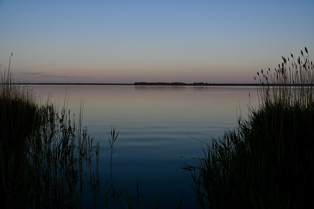 Sø, Flodbred, Vand, Landskab, Natur