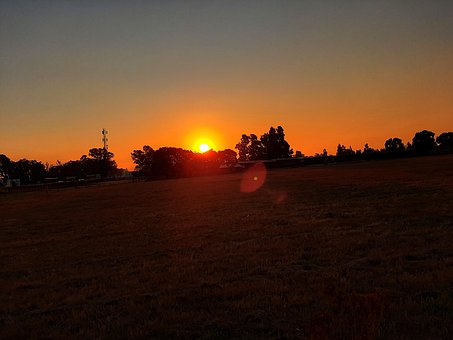 Free Sunset Landscape photo and picture