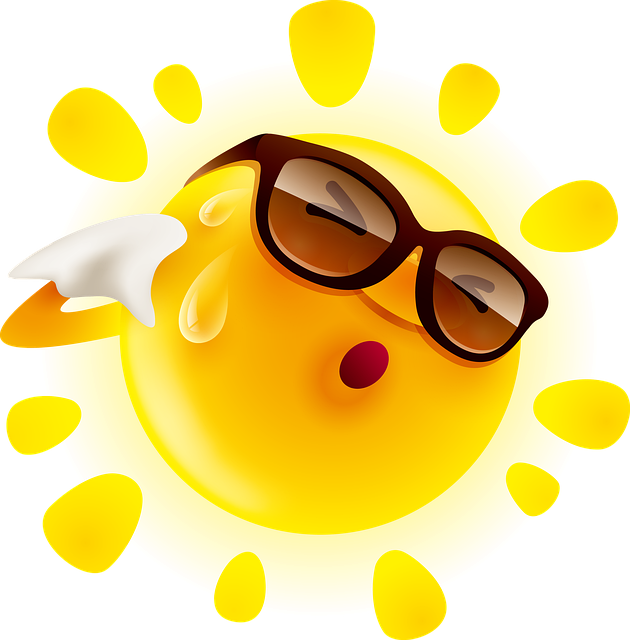 Free The Sun Summer illustration and picture