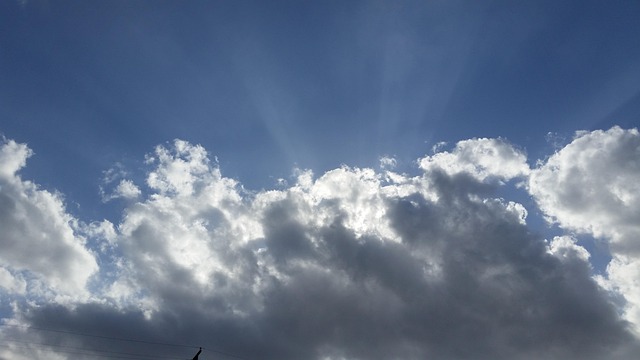 Free Sky Blue photo and picture