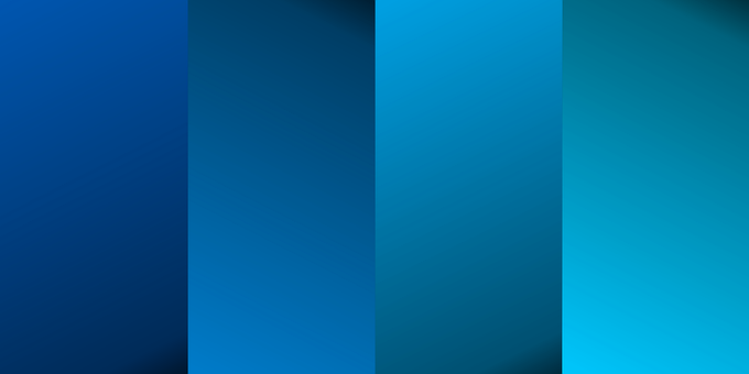 De Fondo, Azul, Diseño, Gradiente