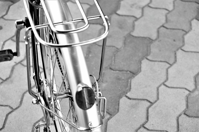 Fahrrad, Schwarz Und Weiß, Stadt, Analog