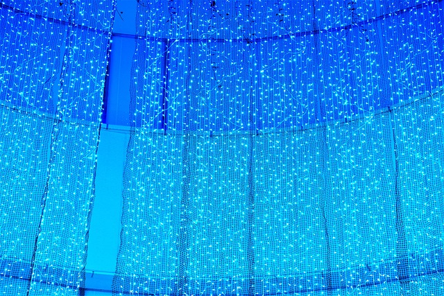 Blau, Bluelights, Textur, Neon, Farbe