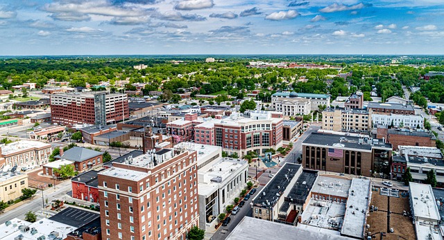 Free Aerial City photo and picture
