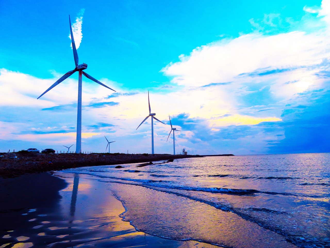 風車 海邊 風力發電 - Pixabay上的免费照片 - Pixabay
