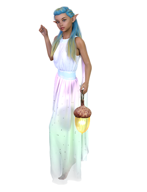 Free Elf Woman illustration and picture