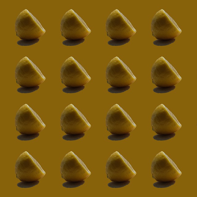Free food lemon pattern illustration