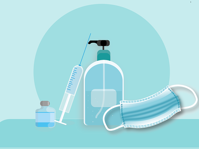 Download free HD stock image of Disinfection Mouth Guard Free disinfection mouth guard corona illustration