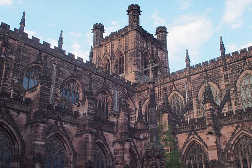 Chester, Katedral, Arkitektur, Stein