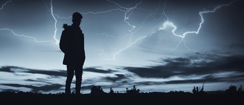 Free Lightning Black Clouds photo and picture