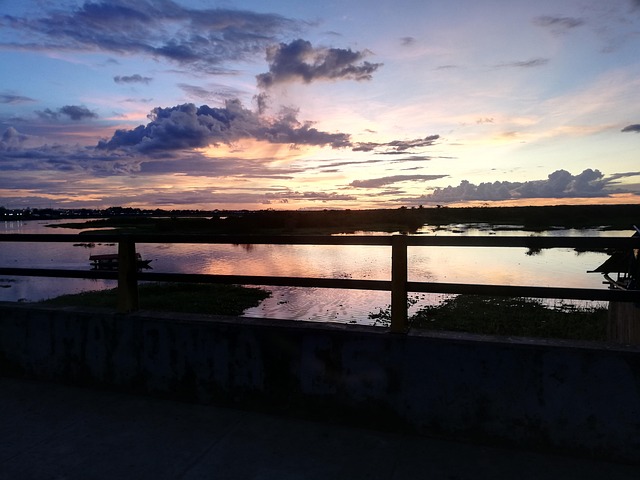 Free Sunset Amazonia photo and picture
