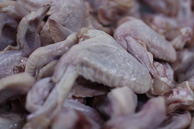 Hühnerflügel, Hühnerfleisch, Fleisch
