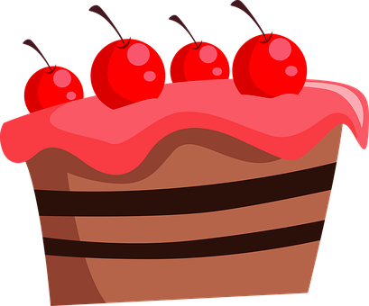 Free White Plate Roll Cake vector and picture