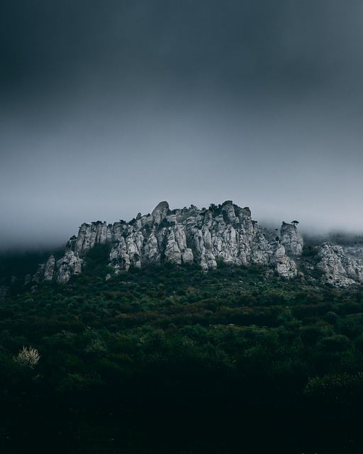 Berge, Wolken, Wetter, Sturm, Nature