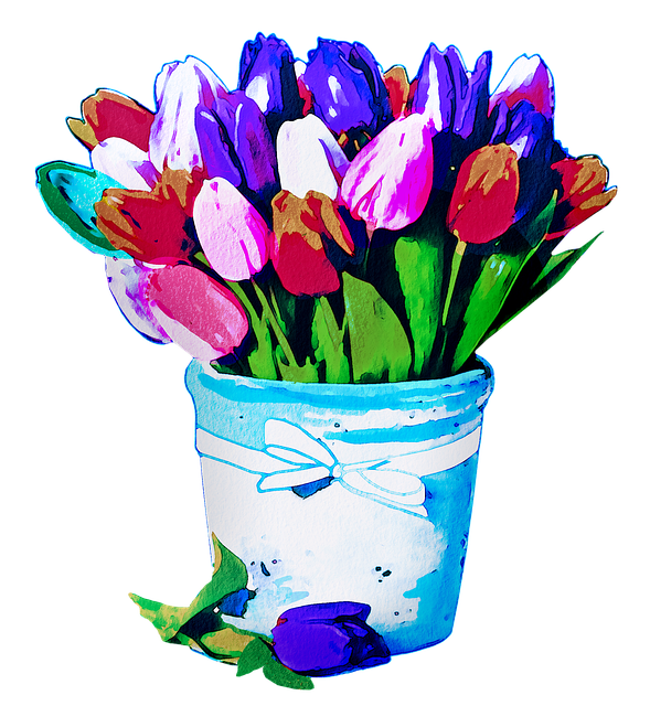 水彩画 花 ローズ Pixabayの無料画像