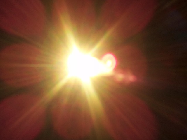 Arizona, Solnedgang, Hul, Klippe, Sol