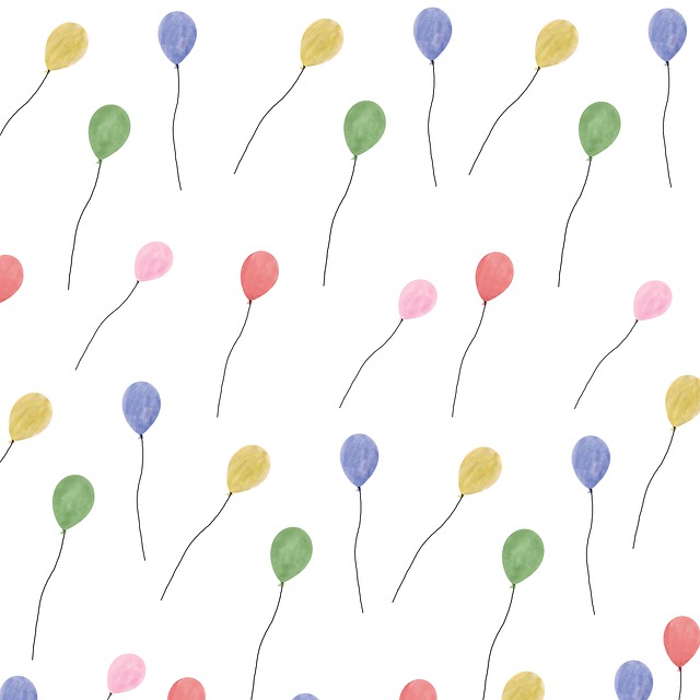 Ballon, Ballon-Muster, Digitales Papier