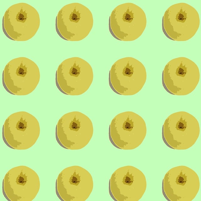 Free pattern apple food illustration