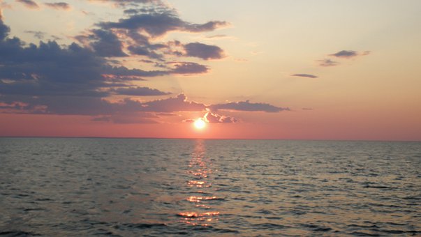 Free Sunset Water illustration and picture