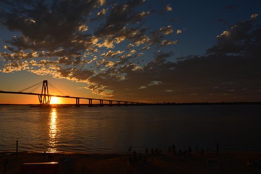 Free Bridge River photo and picture