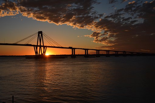 Free Bridge Sun photo and picture