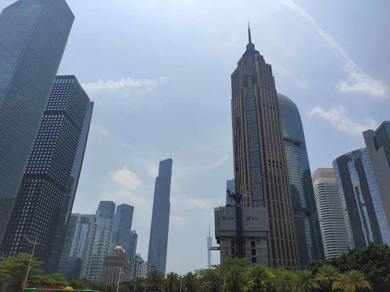 Rascacielos, Edificios, Ciudad, Moderno