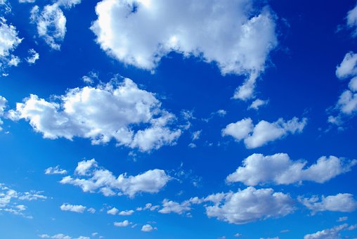 Free Clouds Blue photo and picture