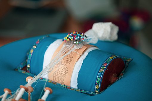 Free Bobbin Lace Bobbin Lace Pillows photo and picture