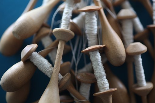 Free Clapper Bobbin Lace Pillows photo and picture