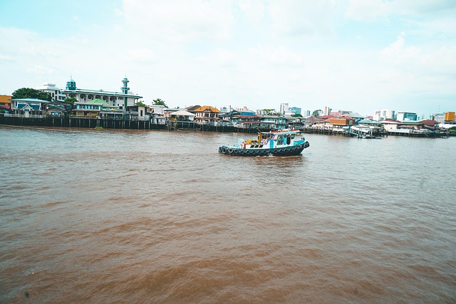 Mar, Barco, Tailândia, Ásia, Pescador