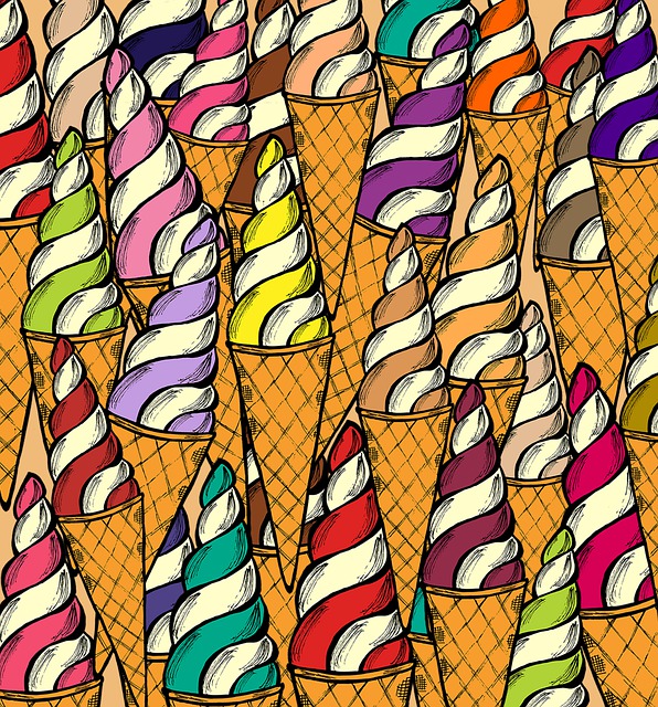 Free ice cream nanuk cone illustration