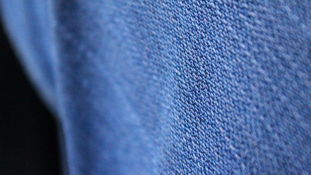 Textura, Jean, Azul, Pano