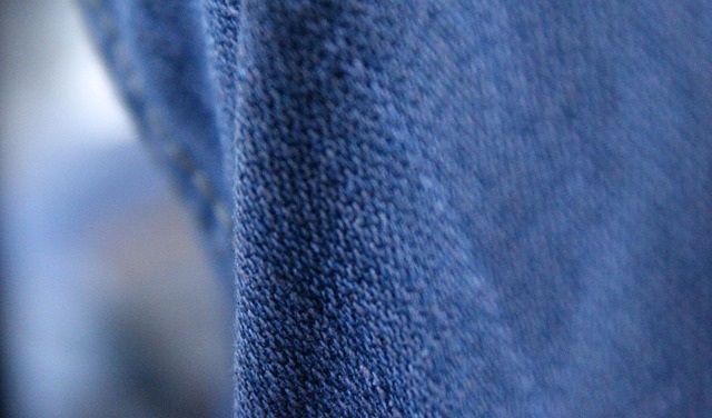 Textura, Jean, Azul, Pano