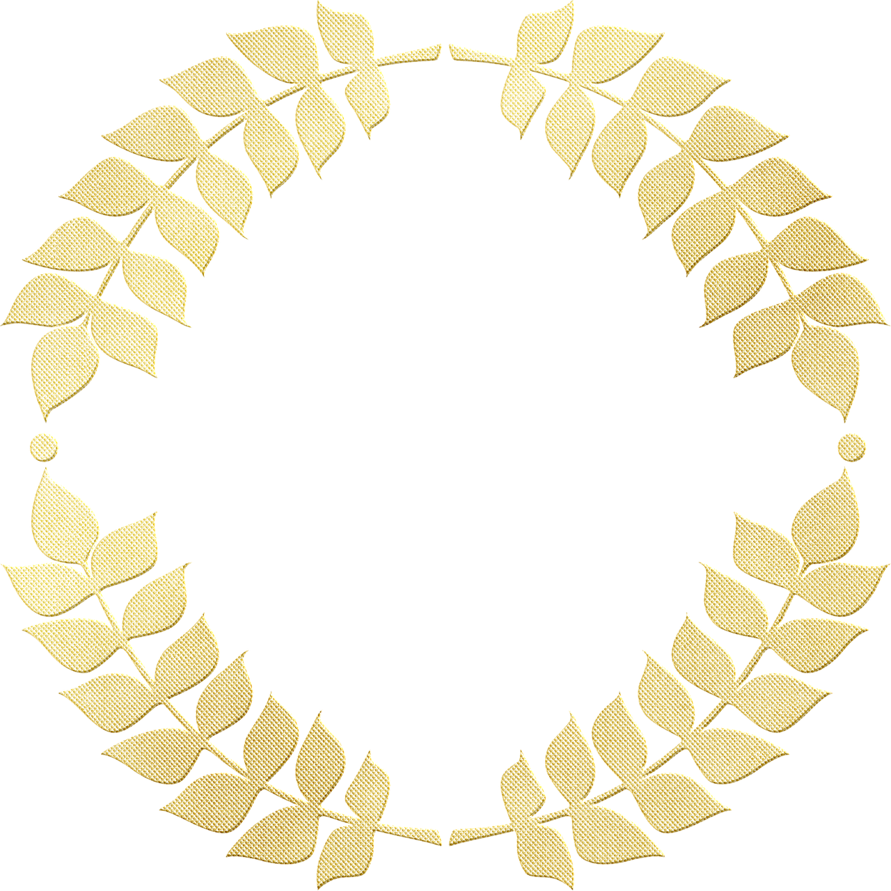 Gold Foil Wreath Laurel Glitter Free image on Pixabay
