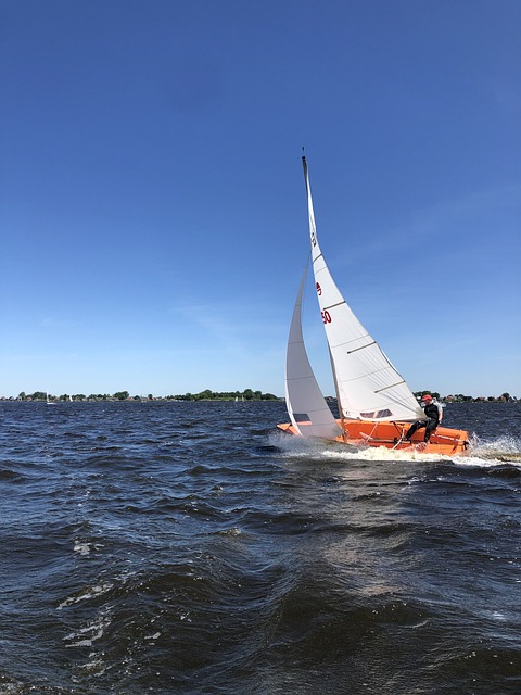 Sejle, Sø, Sommer, Himmel