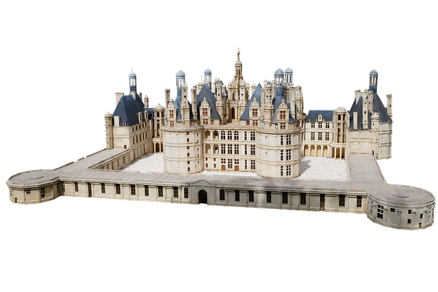 Free château loire architecture illustration