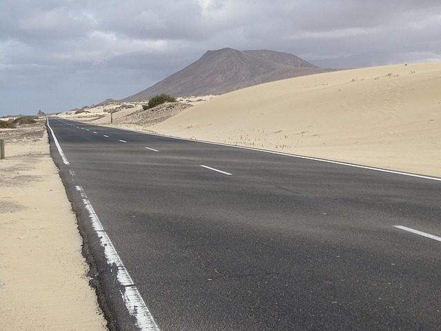 Free Road Sand photo and picture
