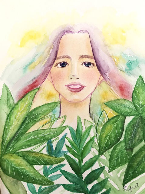 Folha, Beleza, Natureza, Mulher