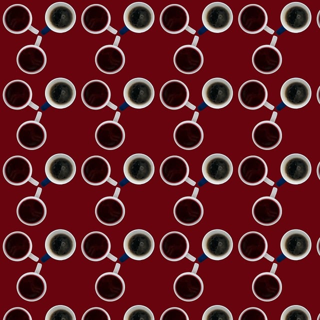 Free pattern coffee drink illustration