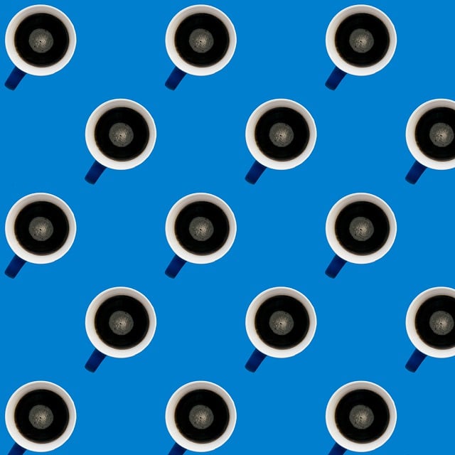 Free pattern coffee drink illustration