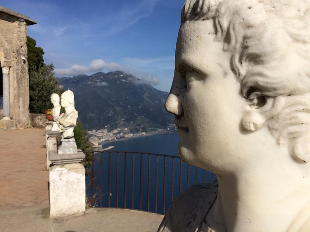 Ravello, Italien, Kampanien, Cliff
