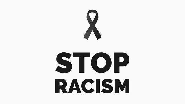 Free stop racism enough vector