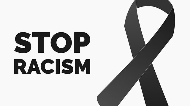 Free stop racism enough vector