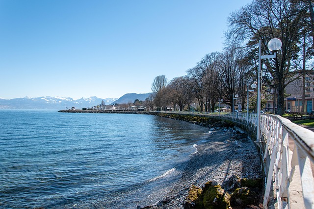 Free Lake Geneva Shore photo and picture