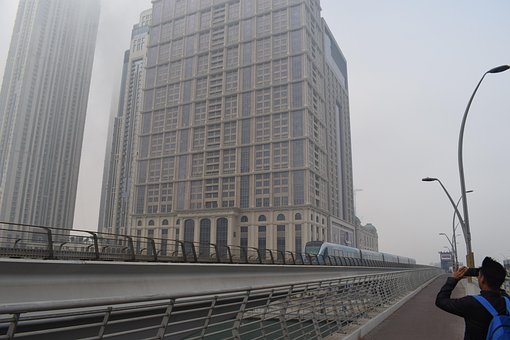 Free Foggy Weather City Weather photo and picture