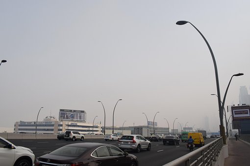 Free Foggy Weather City Weather photo and picture