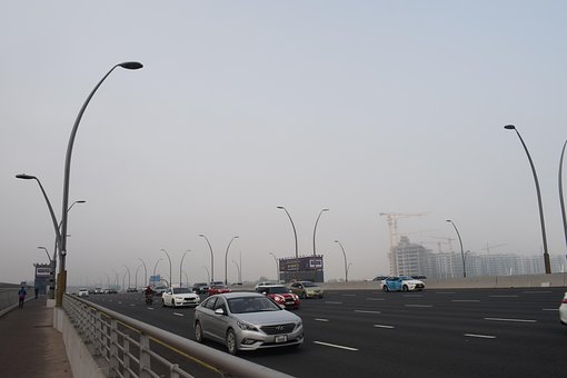Free Foggy Weather City Weather photo and picture