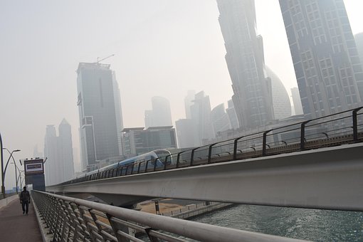 Free Foggy Weather City Weather photo and picture